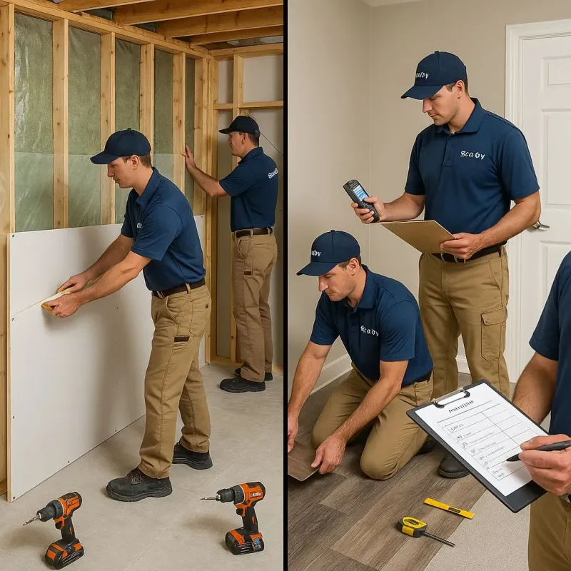Repairs and Reconstruction process in Ocean County, NJ